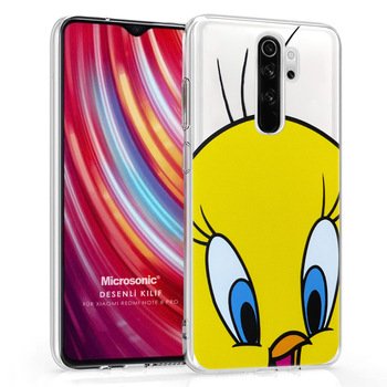 Microsonic Xiaomi Redmi Note 8 Pro Desenli Kılıf Mutlu Sevimli Civciv