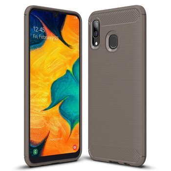 Microsonic Samsung Galaxy A30 Kılıf Room Silikon Gri