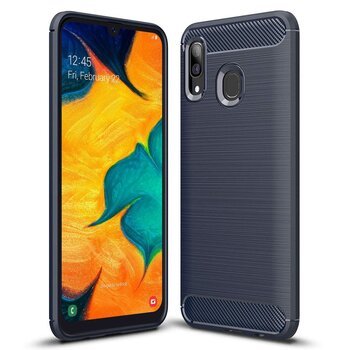 Microsonic Samsung Galaxy A30 Kılıf Room Silikon Lacivert