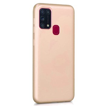 Microsonic Samsung Galaxy M31 Kılıf Matte Silicone Gold