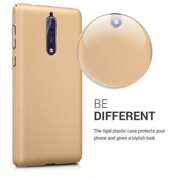 Microsonic Nokia 8 Kılıf Premium Slim Gold