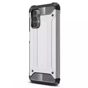 Microsonic Samsung Galaxy A33 5G Kılıf Rugged Armor Gümüş