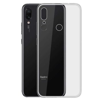 Caseup Xiaomi Redmi Note 7 Kılıf Transparent Soft Beyaz