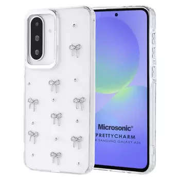 Microsonic Samsung Galaxy A36 Kılıf PrettyCharm Bow