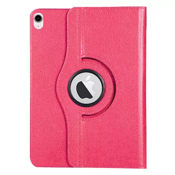 Microsonic Apple iPad Air 11 2024 Kılıf (A2902-A2903) 360 Rotating Stand Deri Pembe