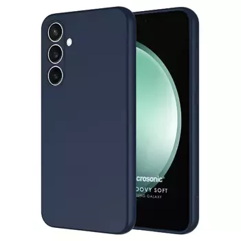 Microsonic Samsung Galaxy S25 Kılıf Groovy Soft Lacivert