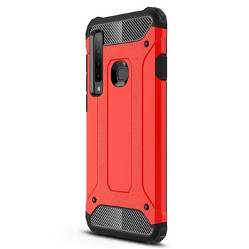 Caseup Samsung Galaxy A9 2018 Kılıf Tank Kırmızı