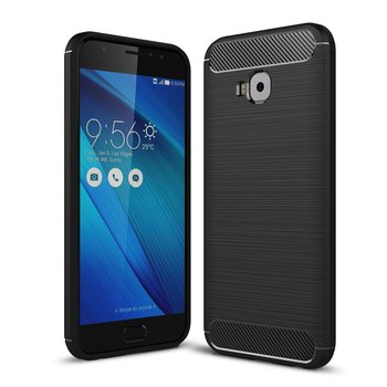 Microsonic Asus Zenfone 4 Selfie (5.5'') ZD553KL Kılıf Room Silikon Siyah