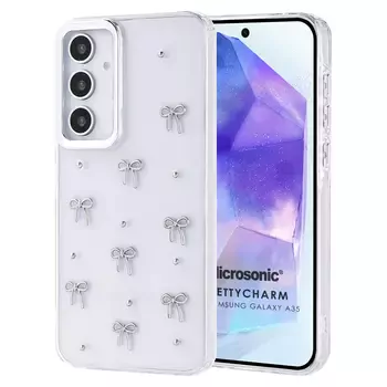 Microsonic Samsung Galaxy A35 Kılıf PrettyCharm Bow