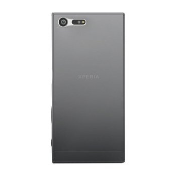 Caseup Sony Xperia XZ Premium Kılıf Transparent Soft Siyah