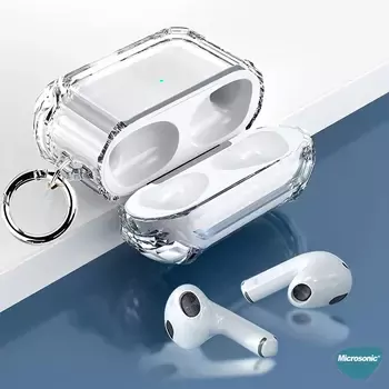 Microsonic Apple AirPods 3 Air Armor Protective Kılıf Kırmızı