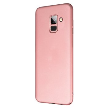 Microsonic Samsung Galaxy A8 2018 Kılıf Premium Slim Rose Gold