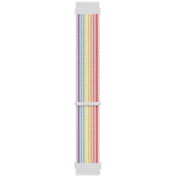 Microsonic Huawei Watch 5 46mm Hasırlı Kordon Woven Sport Loop Pride Edition