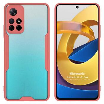 Microsonic Xiaomi Poco M4 Pro Kılıf Paradise Glow Pembe