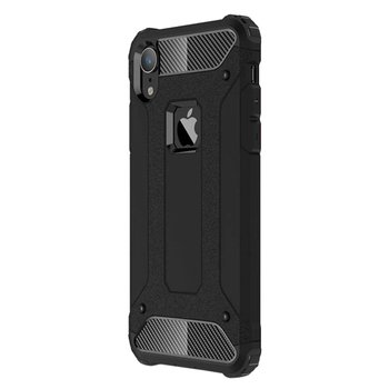 Microsonic Apple iPhone XR Kılıf Rugged Armor Siyah