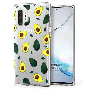 Microsonic Samsung Galaxy Note 10 Plus Desenli Kılıf Avakado