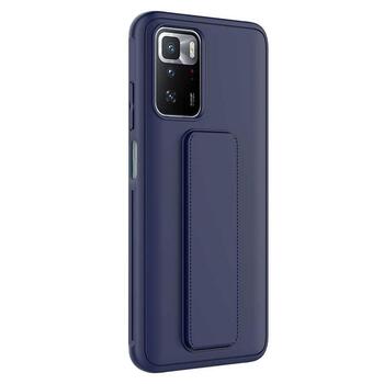 Microsonic Xiaomi Redmi Note 11 4G Kılıf Hand Strap Lacivert