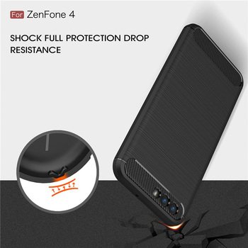 Microsonic Asus Zenfone 4 (5.5'') ZE554KL Kılıf Room Silikon Gri