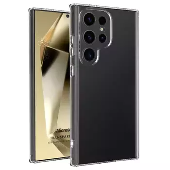 Microsonic Samsung Galaxy S25 Ultra Kılıf Transparent Soft Şeffaf