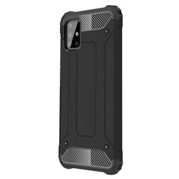 CaseUp Samsung Galaxy A71 Kılıf Tank Siyah