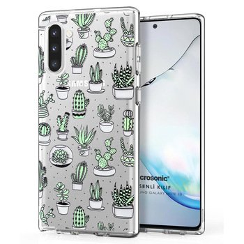 Microsonic Samsung Galaxy Note 10 Desenli Kılıf Kaktüs