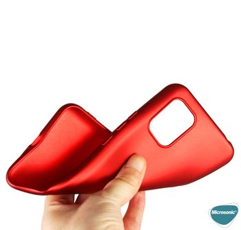 Microsonic Xiaomi Mi 10 Lite Zoom Kılıf Matte Silicone Lacivert