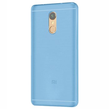 Microsonic Xiaomi Redmi 5 Kılıf Transparent Soft Mavi