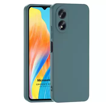 Microsonic Oppo A38 Kılıf Groovy Soft Koyu Yeşil