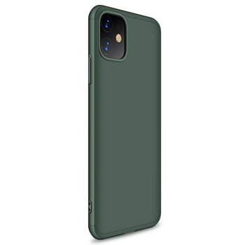 Microsonic Apple iPhone 11 Kılıf Double Dip 360 Protective AYS Yeşil