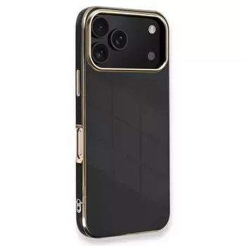 Microsonic Apple iPhone 17 Pro Kılıf Olive Plated Siyah