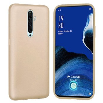 CaseUp Oppo Reno 2Z Kılıf Matte Surface Gold