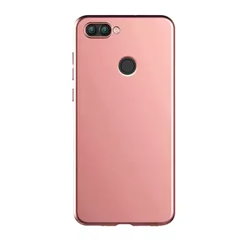 Microsonic Matte Silicone Asus Zenfone Max Plus M1 (5.7'') ZB570TL Kılıf Rose Gold