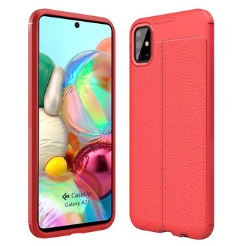 CaseUp Samsung Galaxy A71 Kılıf Niss Silikon Kırmızı