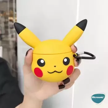 Microsonic Apple AirPods 1. Nesil / 2. Nesil Kılıf Pikachu