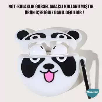 Microsonic Apple AirPods 1. Nesil / 2. Nesil Kılıf Panda