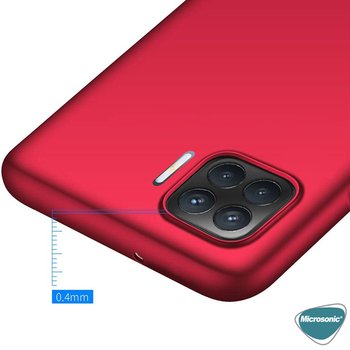 Microsonic Oppo A73 Kılıf Matte Silicone Lacivert