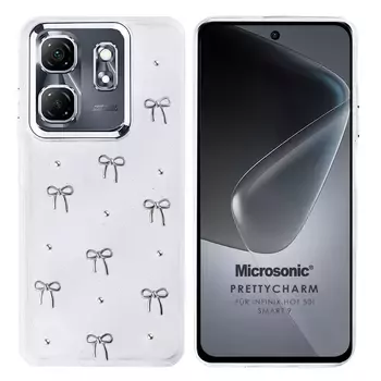 Microsonic Infinix Smart 9 Kılıf PrettyCharm Bow