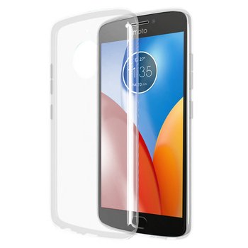 Microsonic Motorola Moto E4 Plus Kılıf Transparent Soft Beyaz