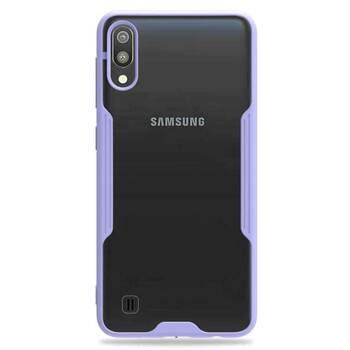 Microsonic Samsung Galaxy M10 Kılıf Paradise Glow Lila