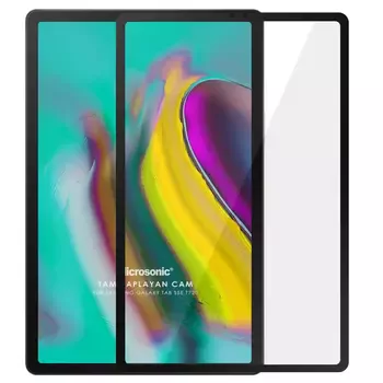 Microsonic Samsung Galaxy Tab S5e 10.5'' T720 Tam Kaplayan Ekran Koruyucu Siyah