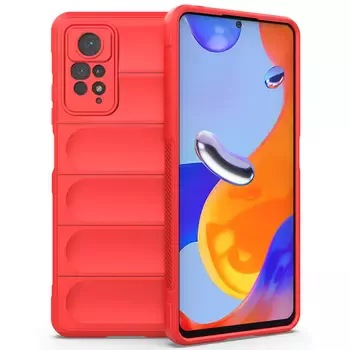 Microsonic Xiaomi Redmi Note 12 Pro 4G Kılıf Oslo Prime Kırmızı