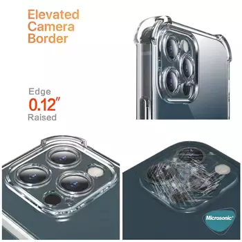 Microsonic Apple iPhone 17 Pro Max Card Slot Shock Kılıf Pembe