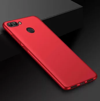 Microsonic Matte Silicone Asus Zenfone Max Plus M1 (5.7'') ZB570TL Kılıf Kırmızı