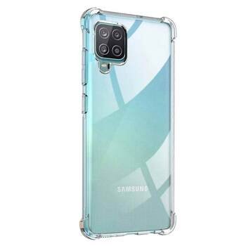 Microsonic Samsung Galaxy M22 Kılıf Anti Shock Silikon Şeffaf