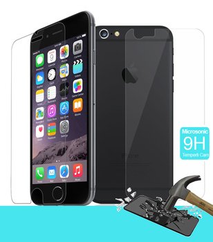 Microsonic Full Body Temperli Cam Ekran koruyucu iPhone 6 (4.7'') Ön + Arka