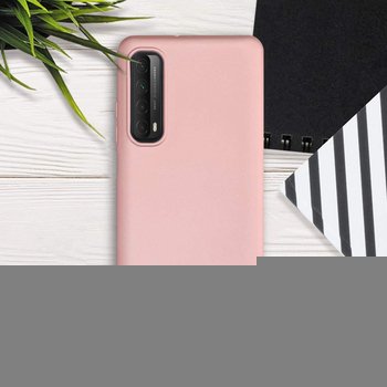 Microsonic Huawei P Smart 2021 Kılıf Matte Silicone Mor