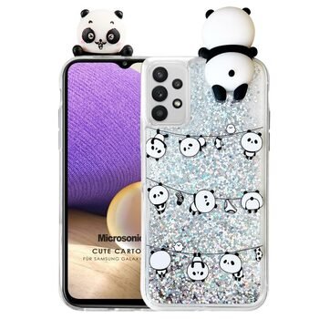 Microsonic Samsung Galaxy A32 4G Kılıf Cute Cartoon Panda