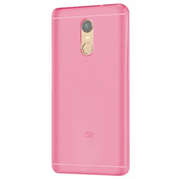 Microsonic Xiaomi Redmi 5 Plus Kılıf Transparent Soft Pembe