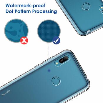 Microsonic Huawei Y6 2019 Kılıf Transparent Soft Beyaz