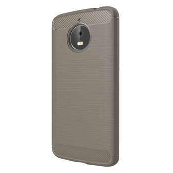 Microsonic Motorola Moto E4 Plus Kılıf Room Silikon Gri